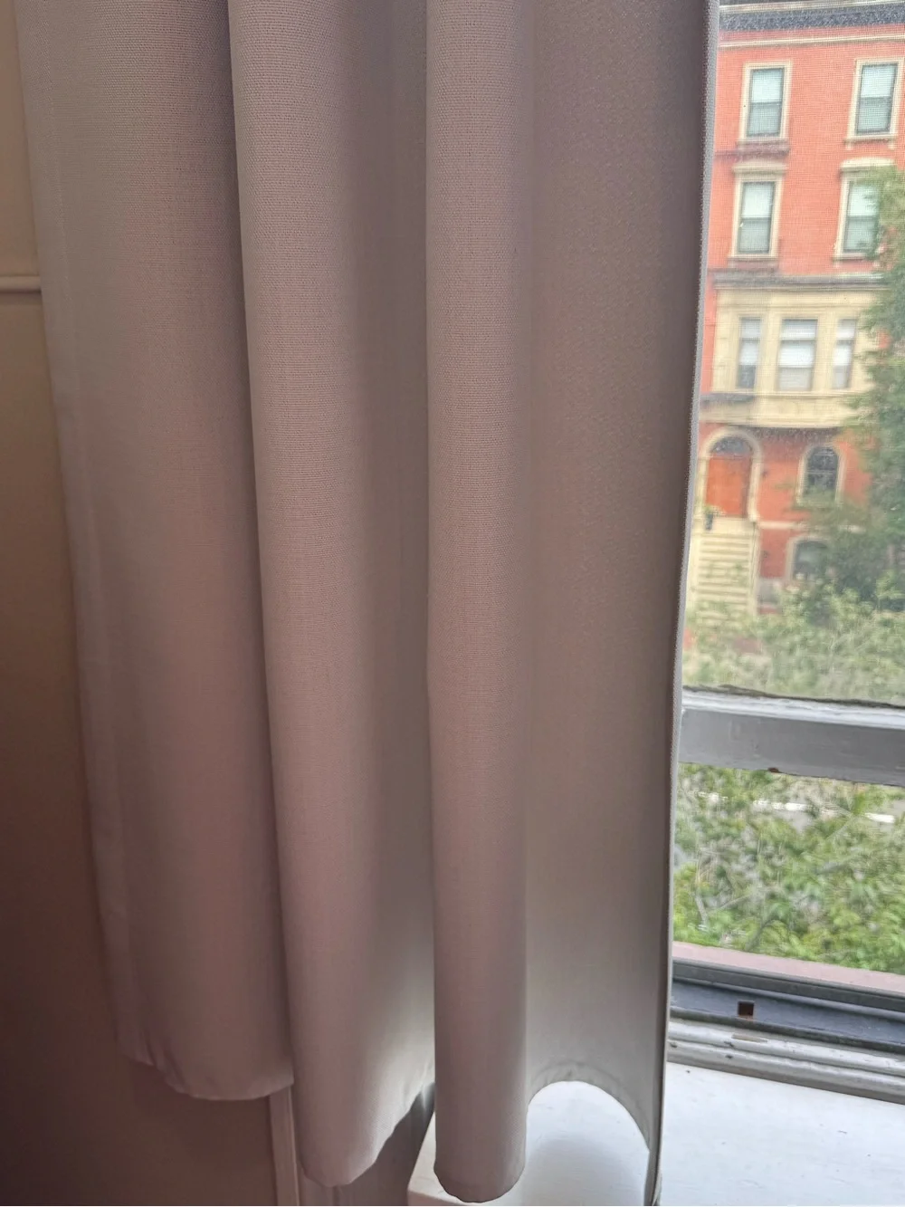 4 Wayfair Faux Linen Room Darkening Curtain Panels - 50” x 88”